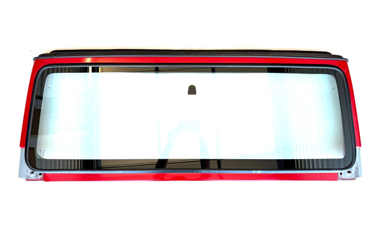 Windshield Frame Panel FLAME RED PR4 with Free Glass 03-06 Jeep TJ Wrangler0