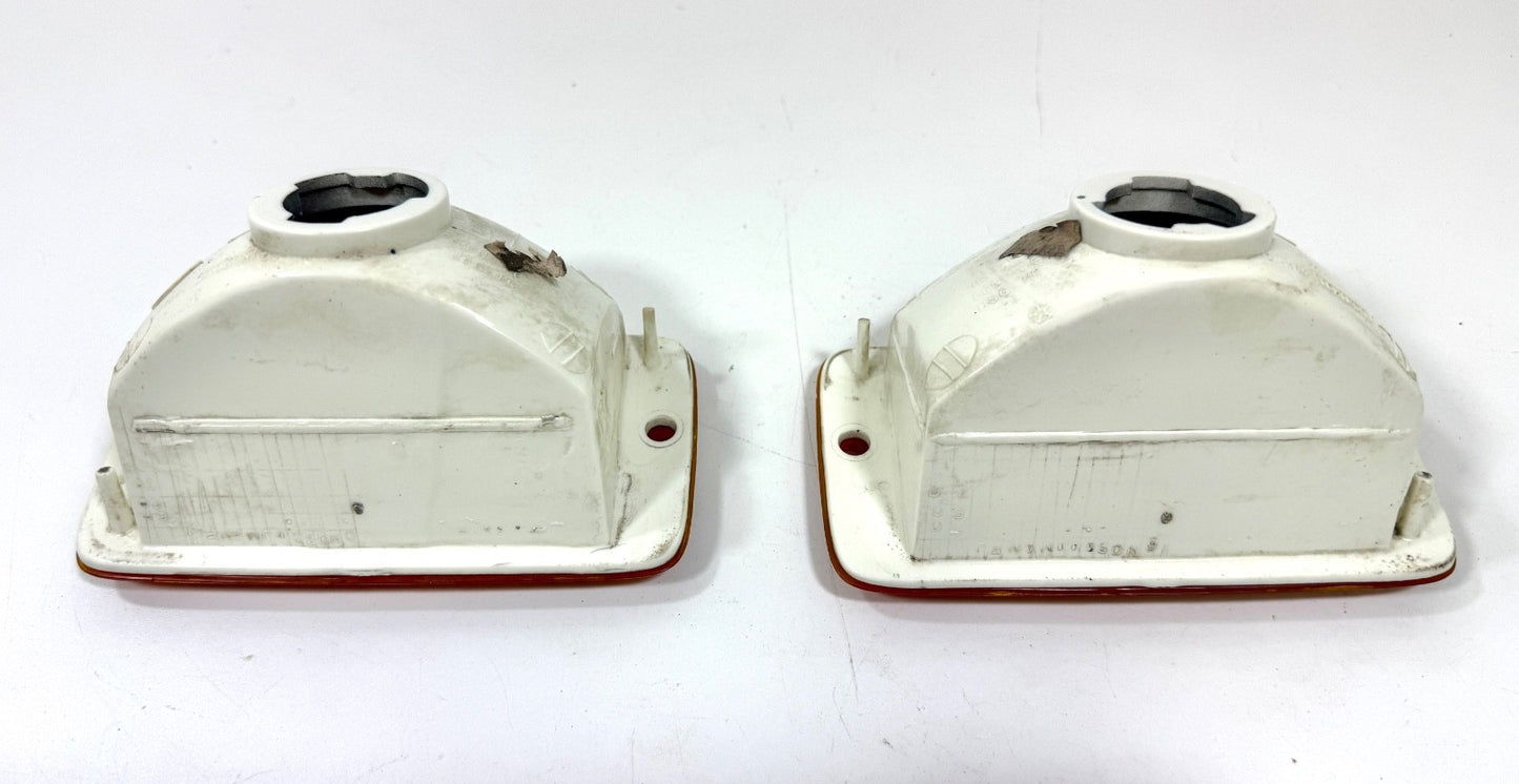Jeep Wrangler TJ 97-06 OEM Front Driver Passenger RH LH Turn Signal Lens Pair6