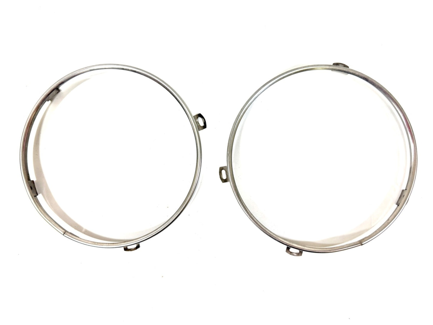 OEM Jeep Wrangler TJ Headlight Bulb Metal Retainer Ring PAIR Fits LH RH 97-060