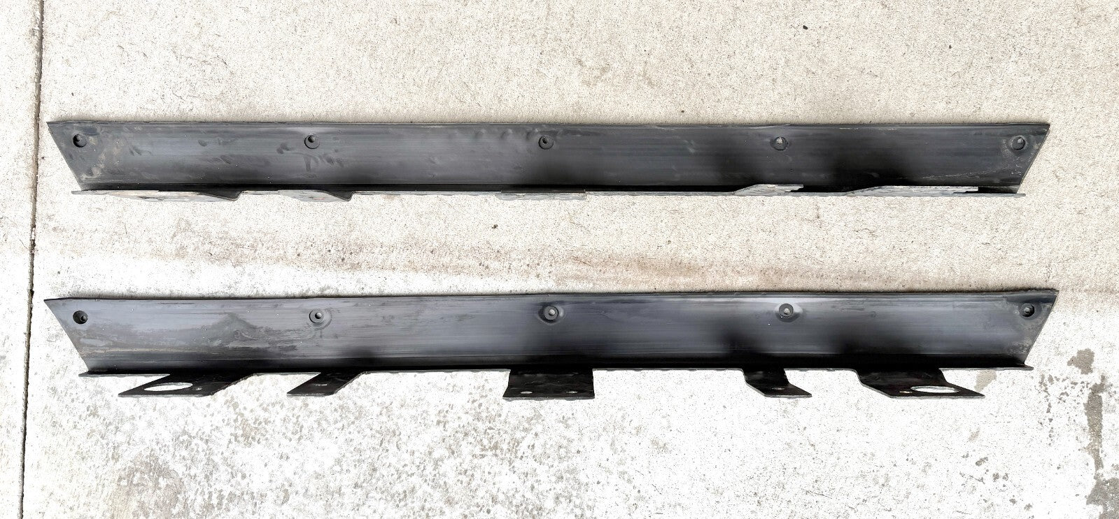 Jeep Wrangler TJ 2003-2006 Rubicon OEM Black Rocker Guard Slider Pair2