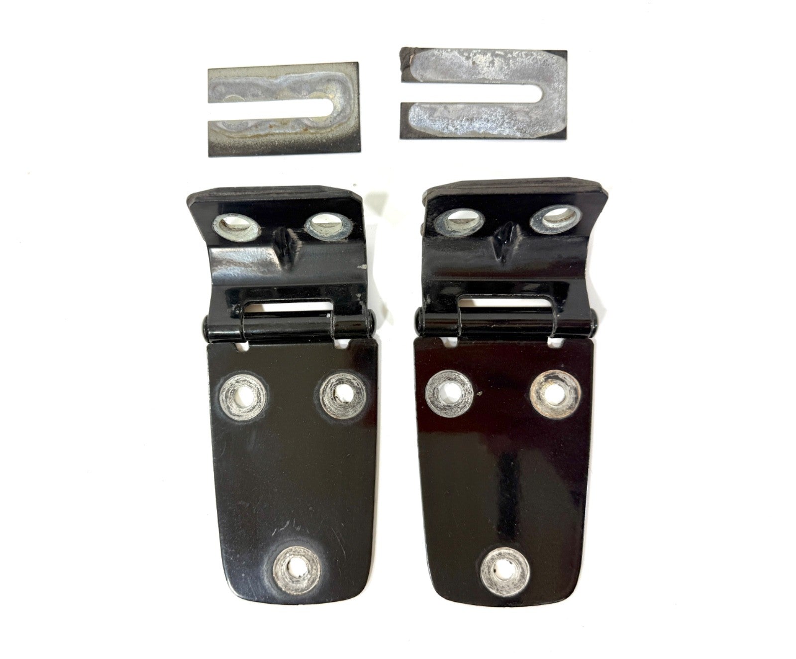 97-06 BLACK (PX8) Hood Hinge Factory OEM Pair Hinges Jeep TJ Wrangler0