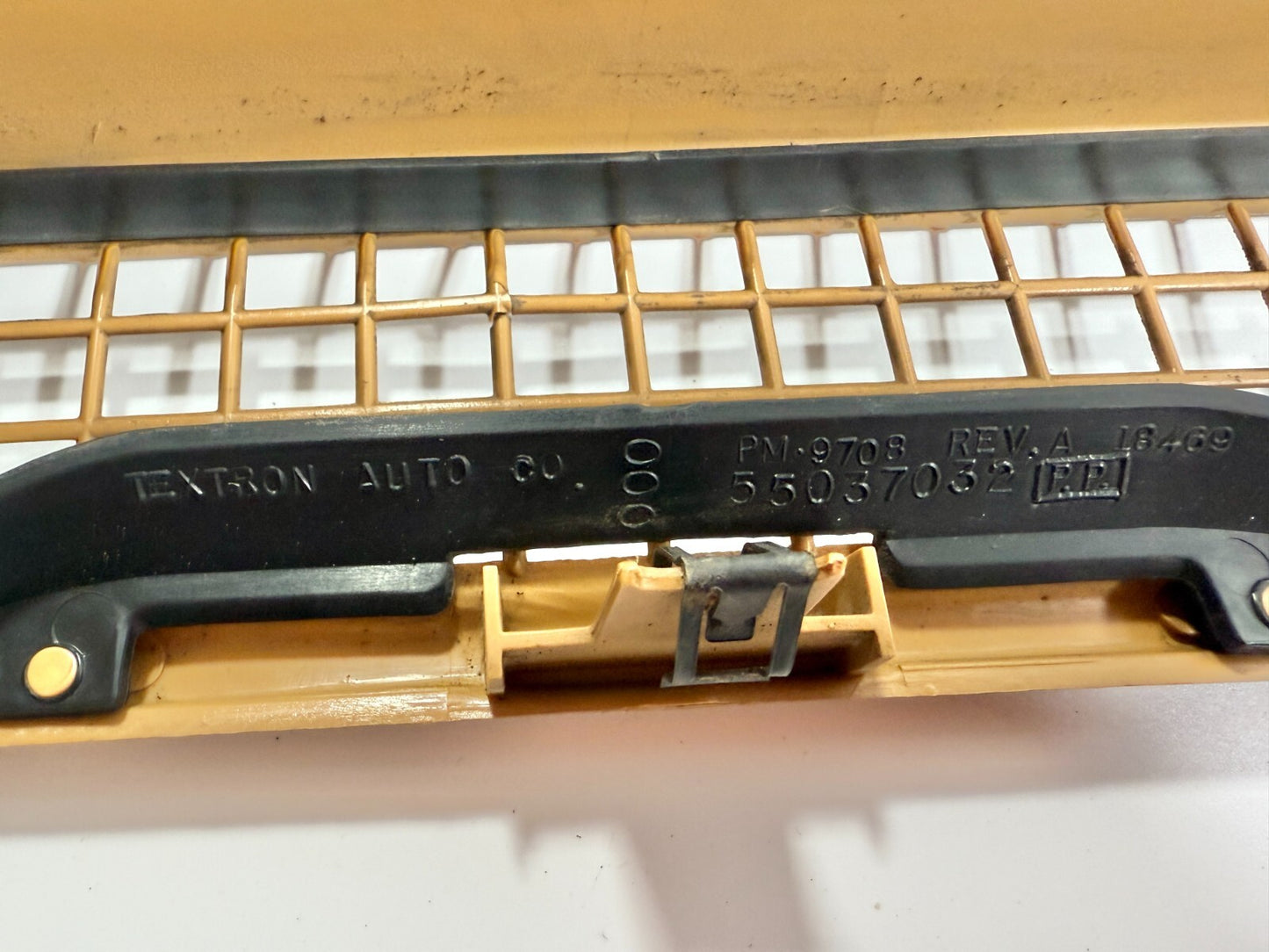 97-06 Jeep Wrangler TJ Dash Top Cover Defrost Vent Bezel Trim SADDLE TAN5