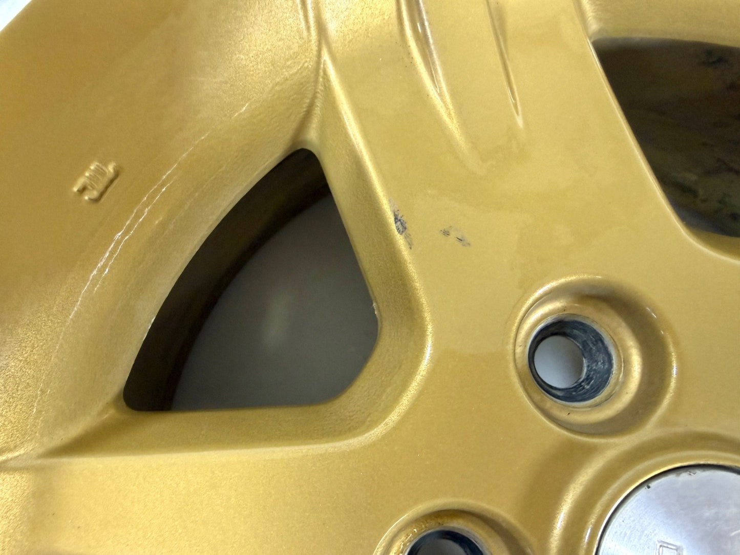 15" Jeep Wrangler Golden Eagle Wheel Rim Factory OEM 2003-2006 Machined Lip Gold2