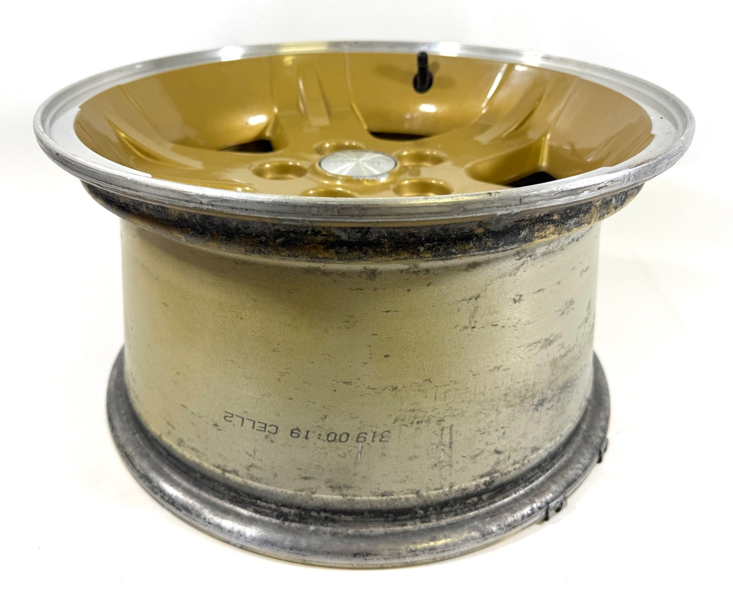 15" Jeep Wrangler Golden Eagle Wheel Rim Factory OEM 2003-2006 Machined Lip Gold4