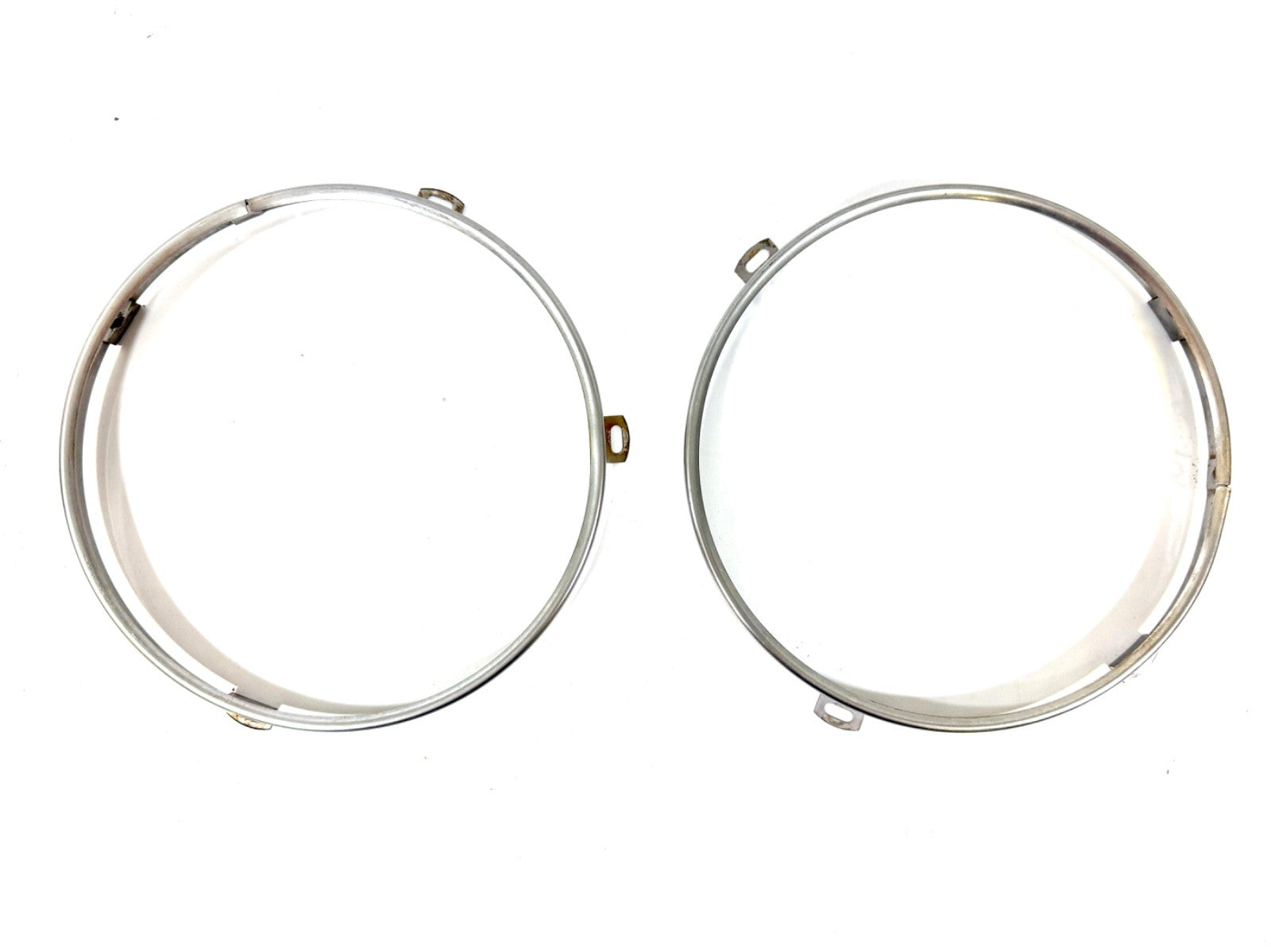 OEM Jeep Wrangler TJ Headlight Bulb Metal Retainer Ring PAIR Fits LH RH 97-060