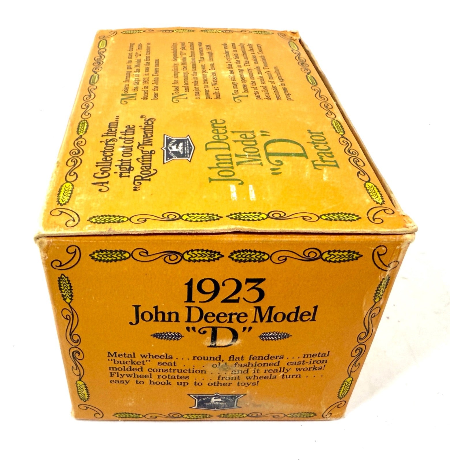 ERTL John Deere 1923 Model "D" Tractor #500 Toy 1/16 Die Cast Metal Farm U.S.A.4