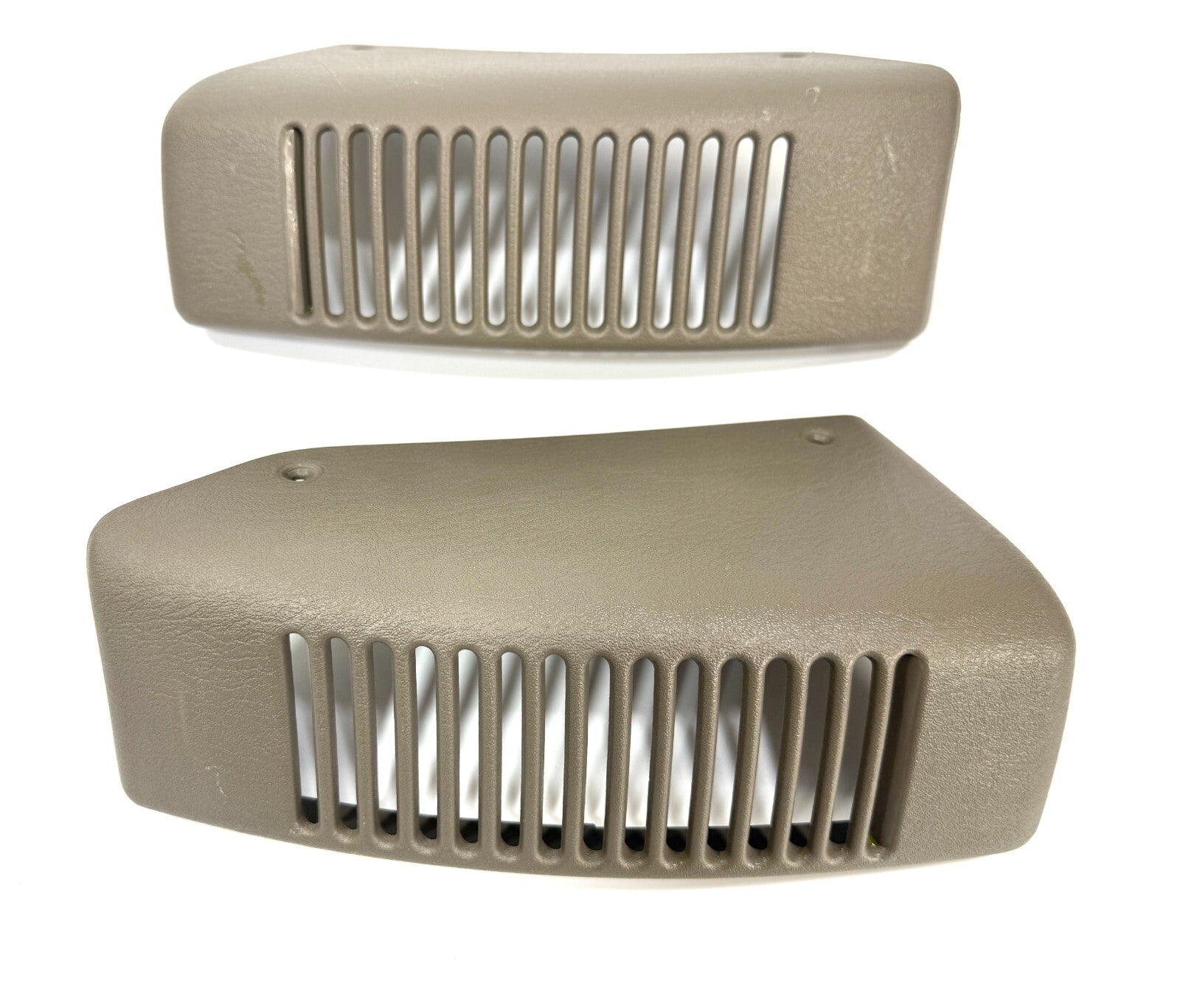 Jeep TJ Wrangler OEM Dash Speaker Grill Trim Panel Pair Khaki 1997-20064