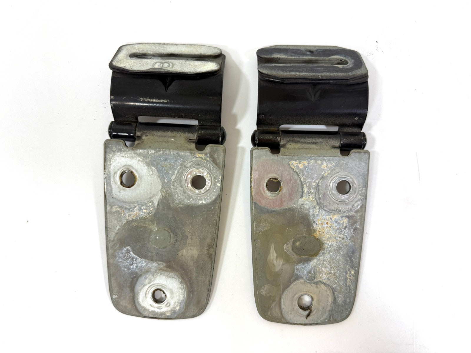 97-06 BLACK (PX8) Hood Hinge Factory OEM Pair Hinges Jeep TJ Wrangler1