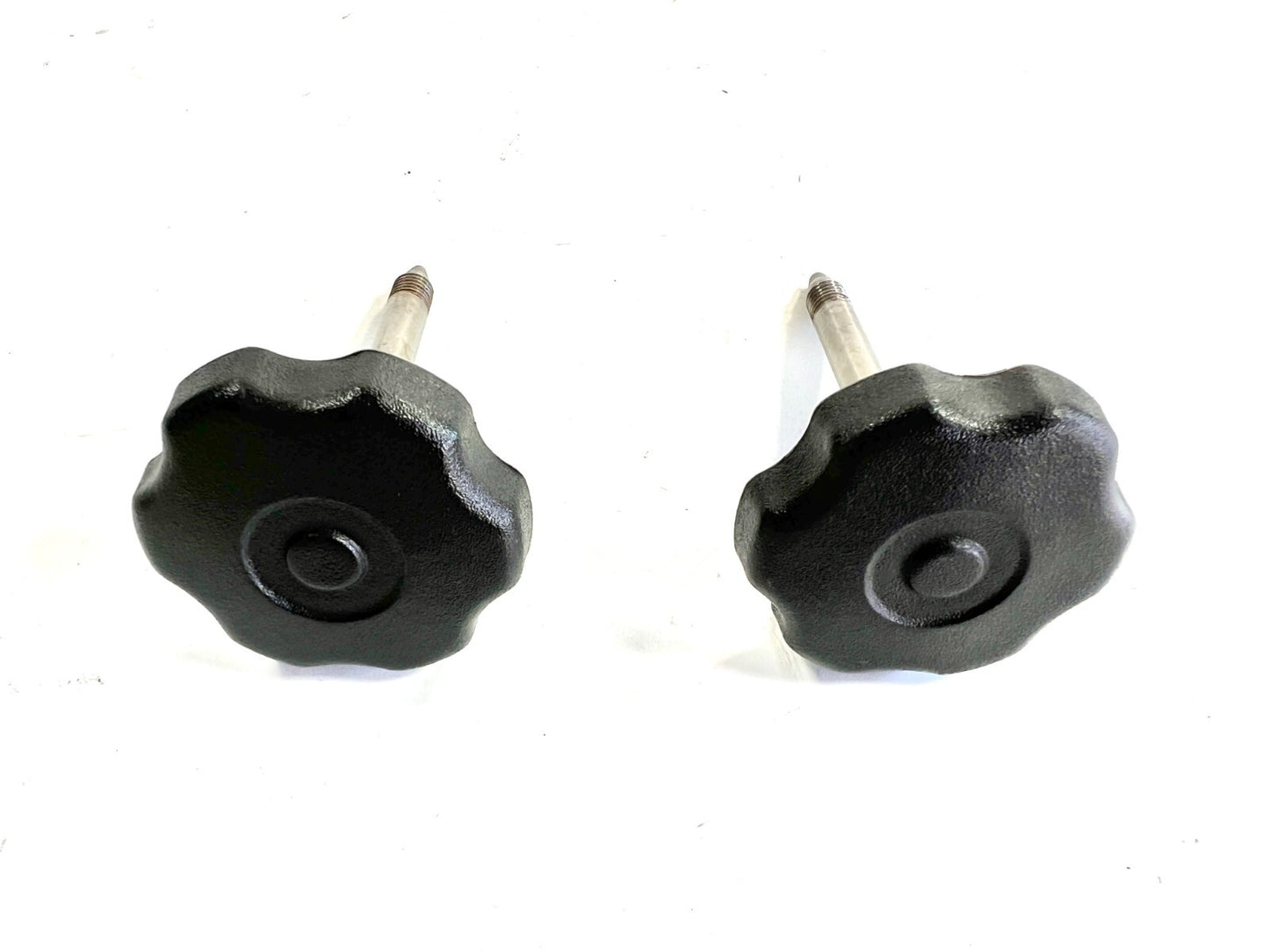 97-06 JEEP WRANGLER TJ SOFT TOP DOOR SURROUND KNOB Set 2 Knobs & Bracket Bolts0