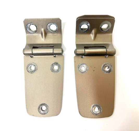 97-06 LIGHT KHAKI (PJC) Hood Hinge Factory OEM Pair Hinges Jeep TJ Wrangler0