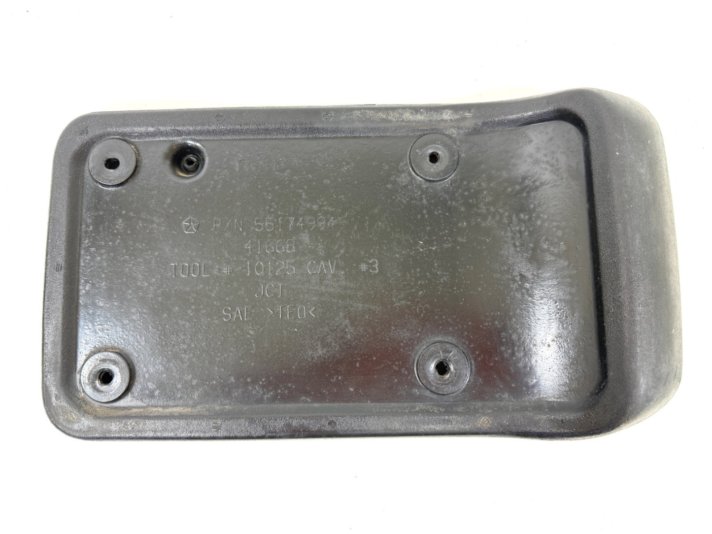 Jeep Wrangler TJ 1997-06 OEM Rear License Plate Bracket Holder Mount5