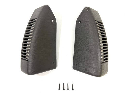 Jeep TJ Wrangler OEM Dash Speaker Grill Trim Panel Pair Black-Slate 1997-20060