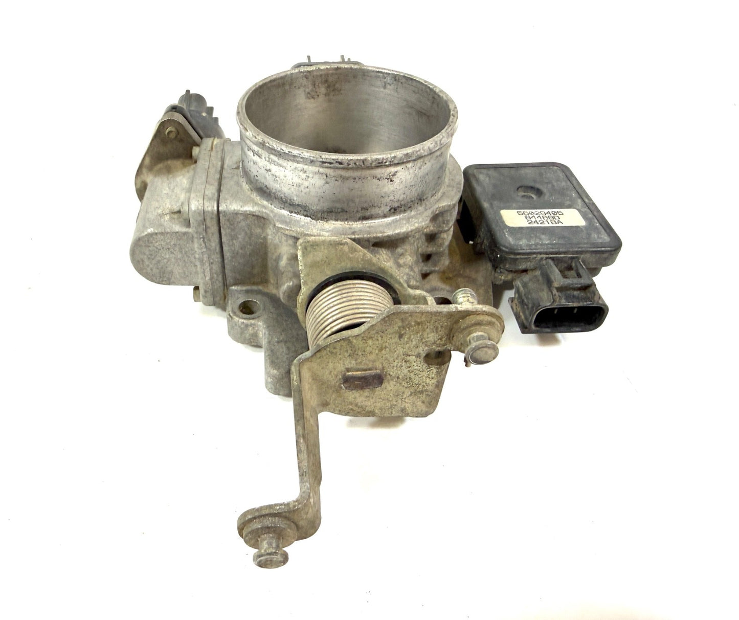 Jeep Wrangler TJ 97-01 4.0 Throttle Body Original OEM with Aftermarket Spacer2
