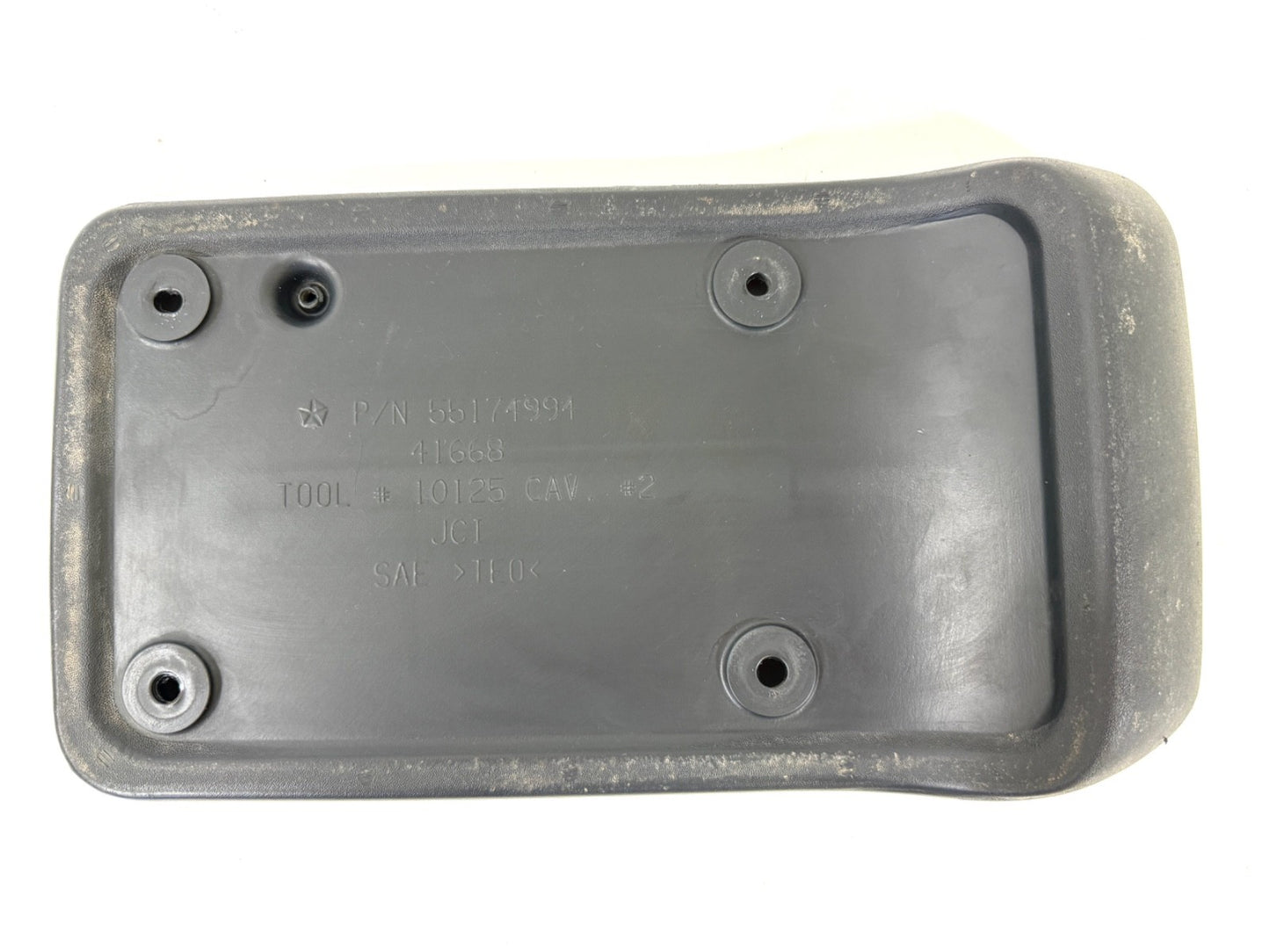 Jeep Wrangler TJ 1997-06 OEM Rear License Plate Bracket Holder Mount5