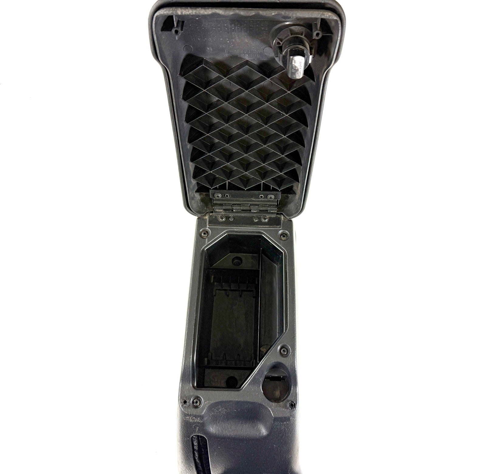 Jeep Wrangler TJ 2003-2004 OEM 2 Piece Center Console w/ Sub Woofer Agate Gray6