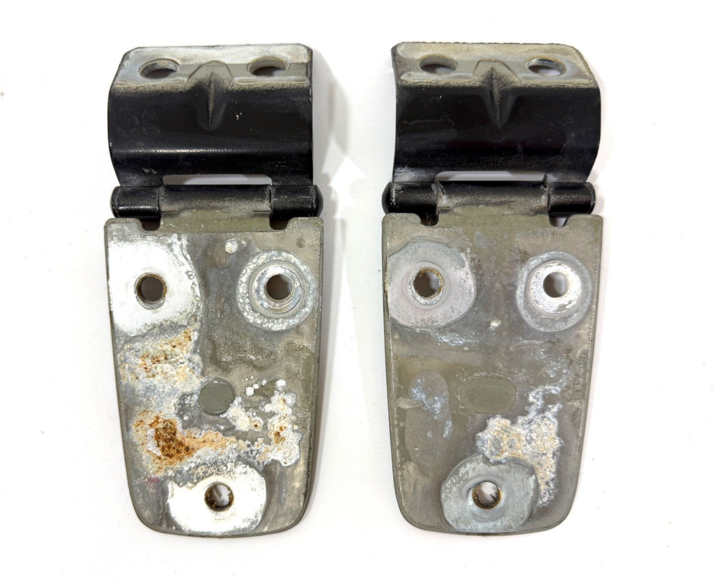 97-06 BLACK (PX8) Hood Hinge Factory OEM Pair Hinges Jeep TJ Wrangler1