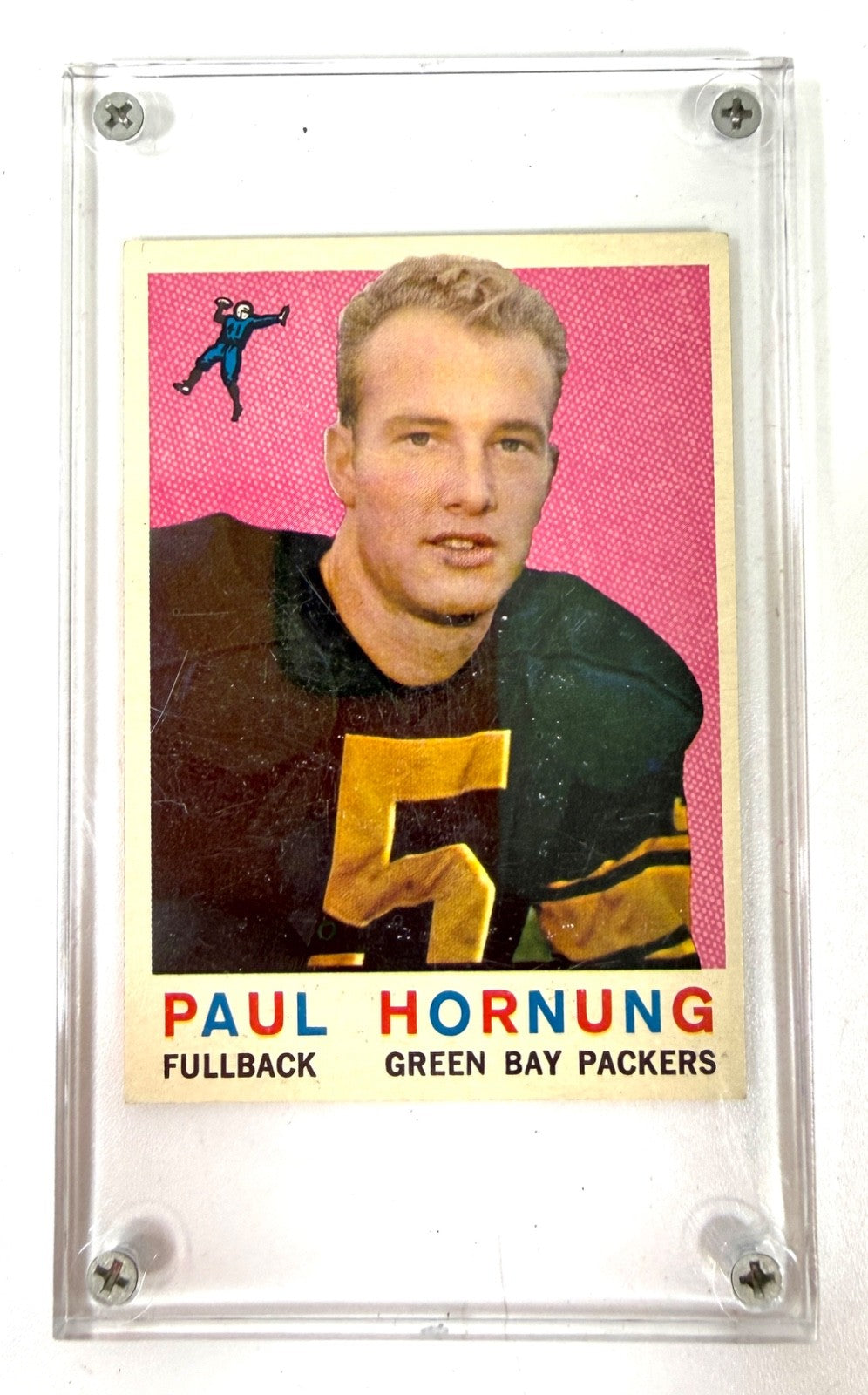 1959 Topps Card # 82 Paul Hornung Excellent0