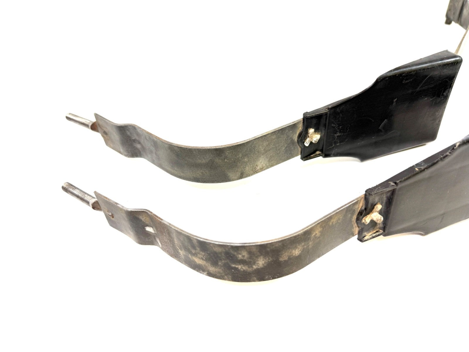 Jeep TJ Wrangler 19 Gallon Gas Tank Straps 1997 1998 1999 2000 2001 2002 w/Nuts2