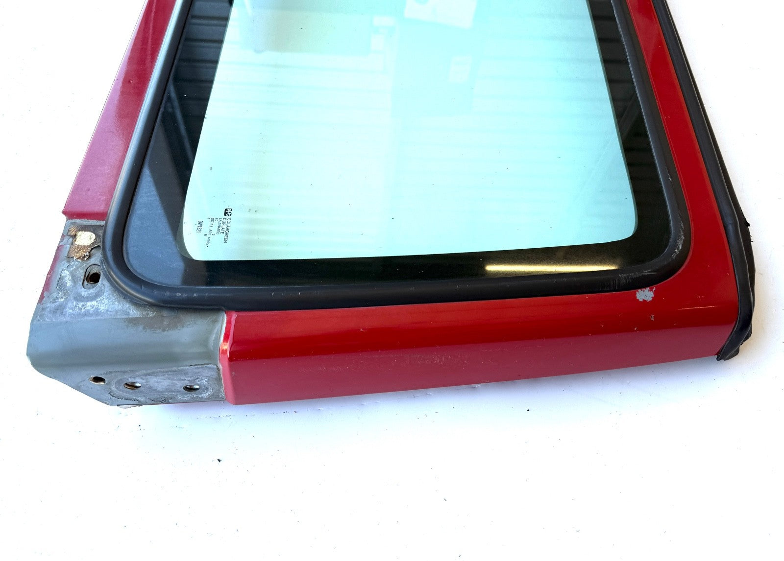 Windshield Frame Panel FLAME RED PR4 with Free Glass 97-02 Jeep TJ Wrangler2