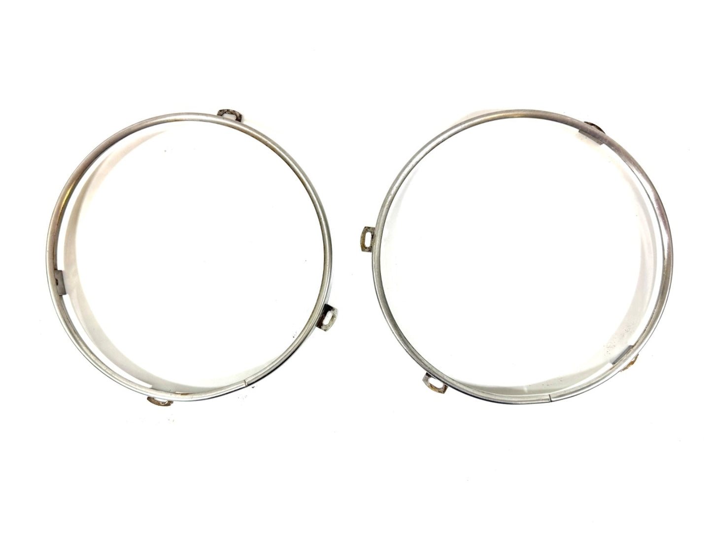 OEM Jeep Wrangler TJ Headlight Bulb Metal Retainer Ring PAIR Fits LH RH 97-060