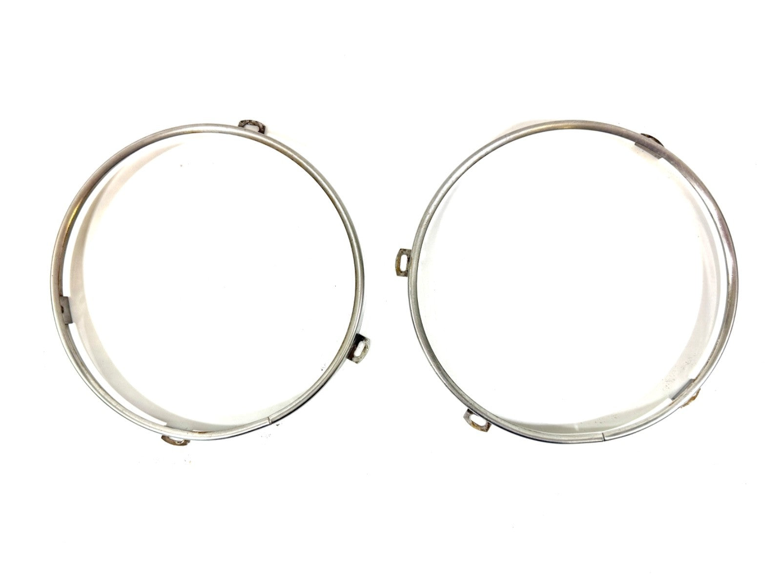 OEM Jeep Wrangler TJ Headlight Bulb Metal Retainer Ring PAIR Fits LH RH 97-060