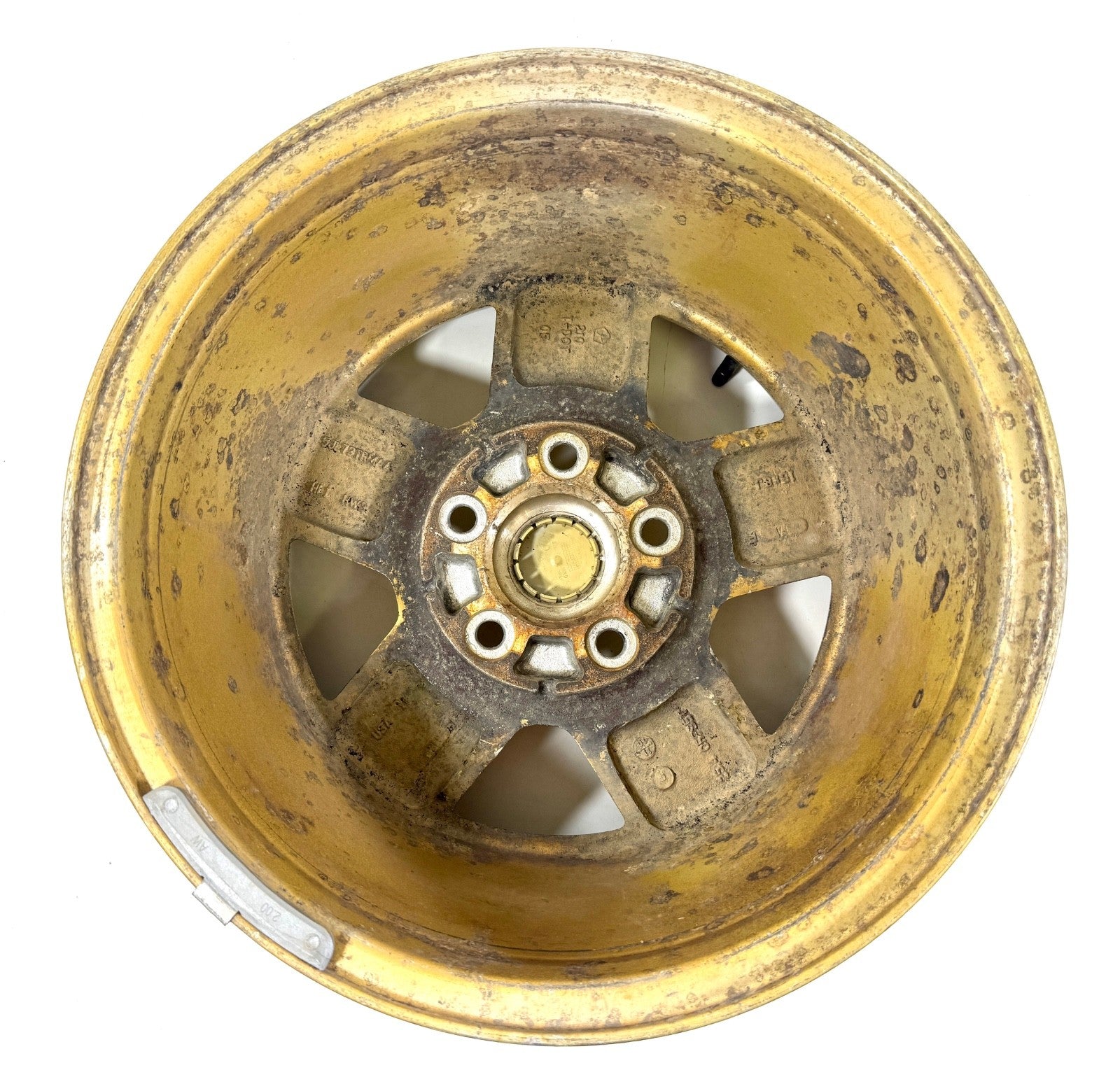 15" Jeep Wrangler Golden Eagle Wheel Rim Factory OEM 2003-2006 Machined Lip Gold7