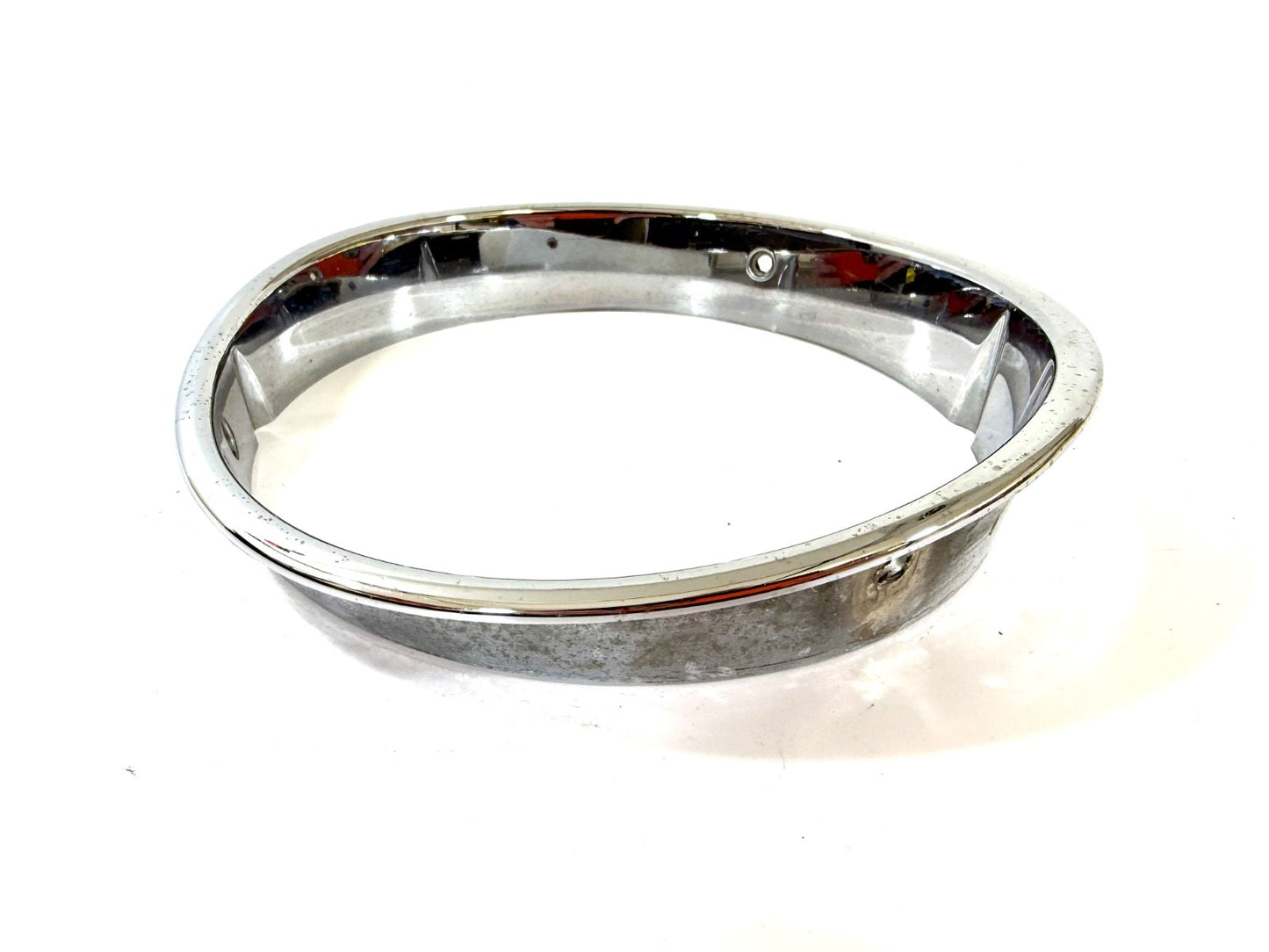 Jeep Wrangler TJ 1997-2006 OEM Chrome LH Headlight Trim Ring Bezel2