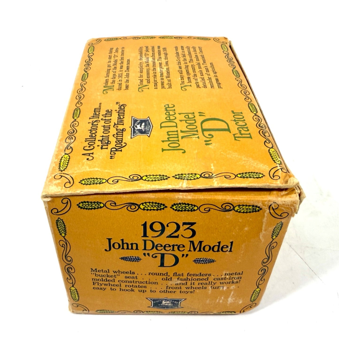 ERTL John Deere 1923 Model "D" Tractor #500 Toy 1/16 Die Cast Metal Farm U.S.A.4