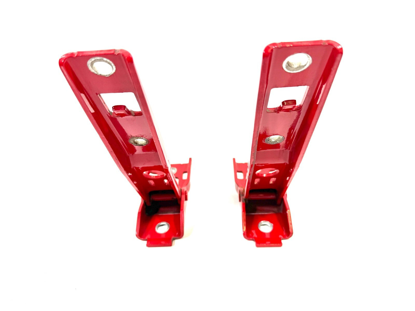 Jeep TJ Wrangler OEM Tailgate Hinge Set PR4 FLAME RED 2004 2005 20063