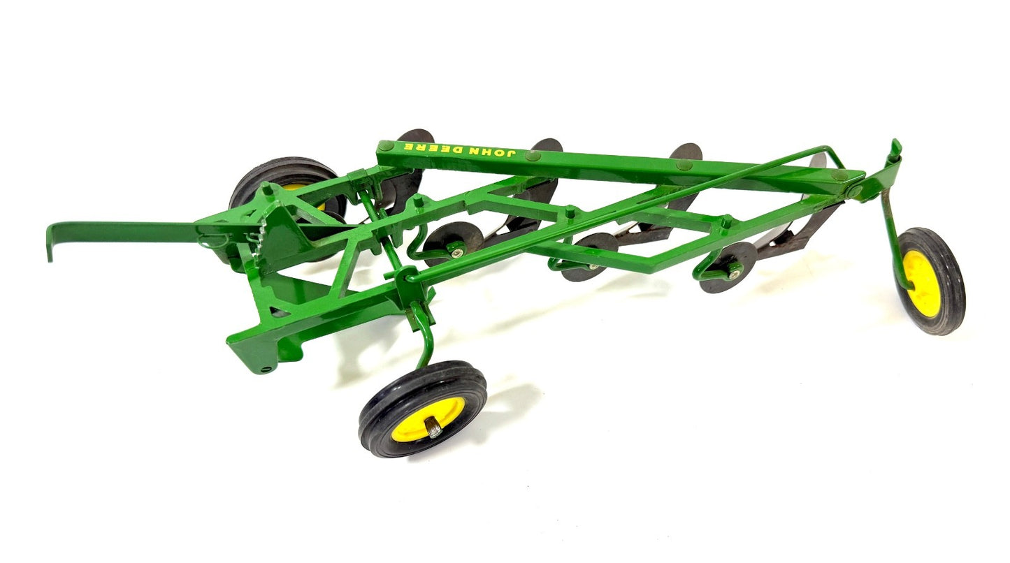 1/16 Vintage 1970's Original Ertl #527 John Deere Toy 4-Bottom Plow In Box6