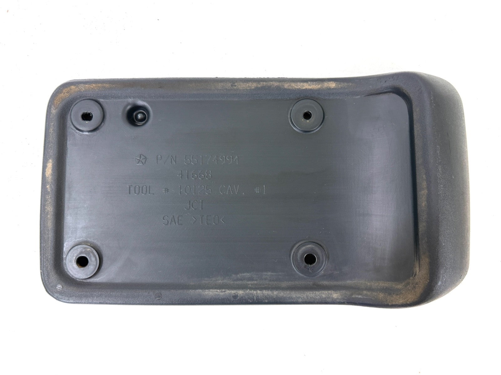Jeep Wrangler TJ 1997-06 OEM Rear License Plate Bracket Holder Mount5