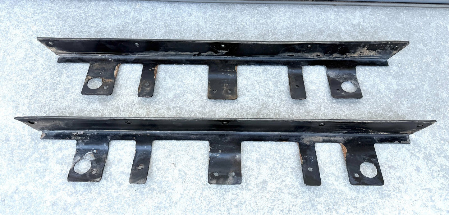 Jeep Wrangler TJ 2003-2006 Rubicon OEM Black Rocker Guard Slider Pair1