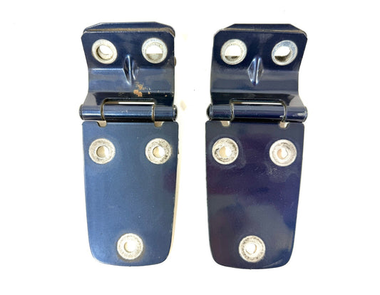 97-06 PATRIOT BLUE (PBT) Hood Hinge Factory OEM Pair Hinges Jeep TJ Wrangler0
