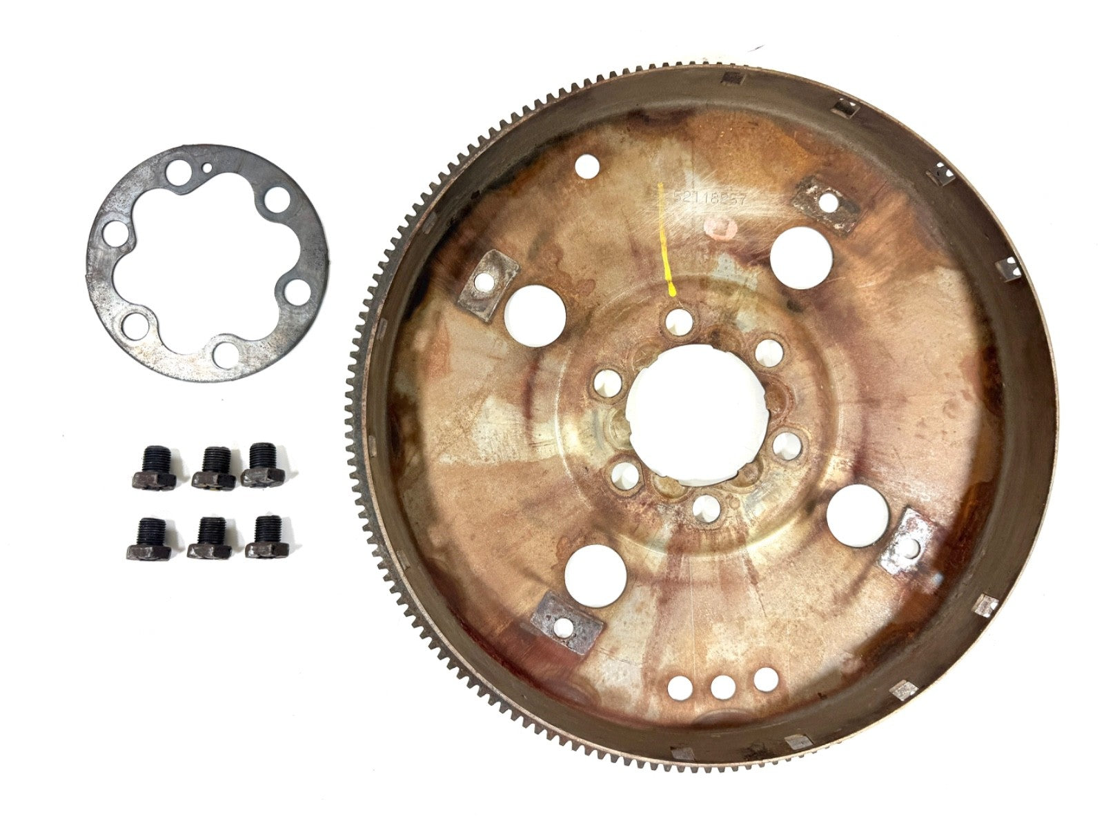 4.0L 32RH Flexplate Drive & Backing Plate with BOLTS 97-02 Jeep TJ Wrangler OEM0