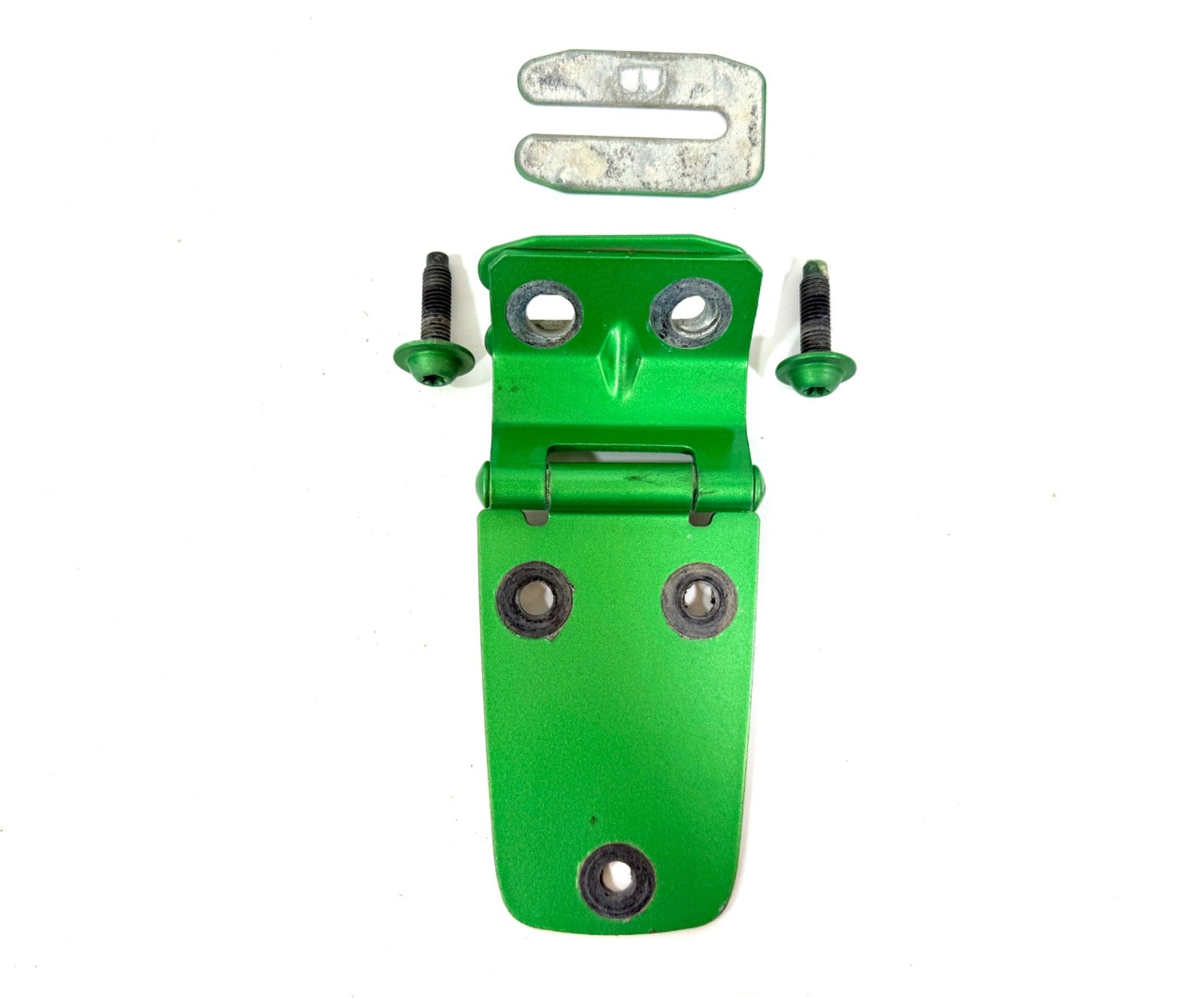 97-06 ELECTRIC LIME GREEN Single Hood Hinge Factory OEM  Jeep TJ Wrangler0