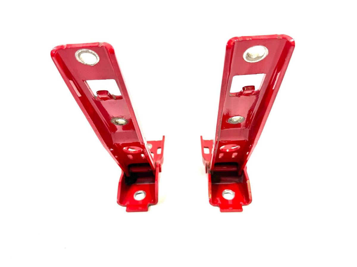 Jeep TJ Wrangler OEM Tailgate Hinge Set PR4 FLAME RED 2004 2005 20063