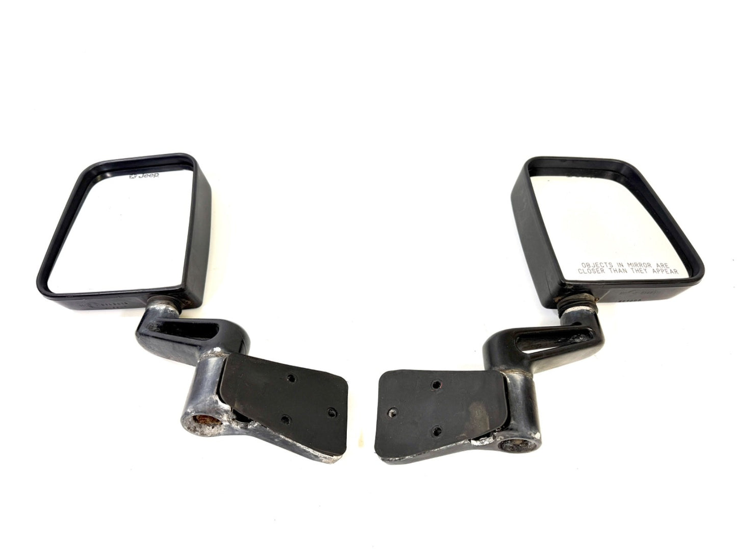 97-02 Jeep TJ Wrangler Driver & Pass Side Mirror Sideview PAIR OEM w/screws0