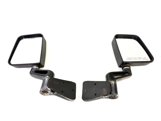 97-02 Jeep TJ Wrangler Driver & Pass Side Mirror Sideview PAIR OEM w/screws0