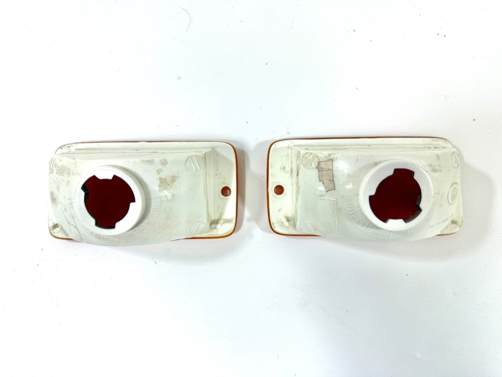 Jeep Wrangler TJ 97-06 OEM Front Driver Passenger RH LH Turn Signal Lens Pair2