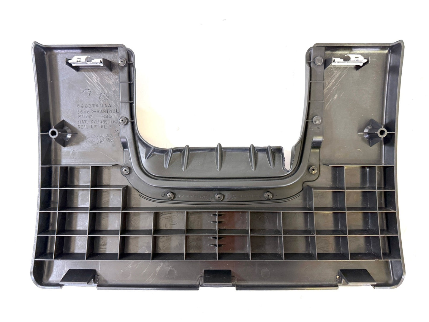 01-06 Jeep TJ Wrangler Dash Column Opening Trim Cover Knee Bolster SLATE +SCREWS2