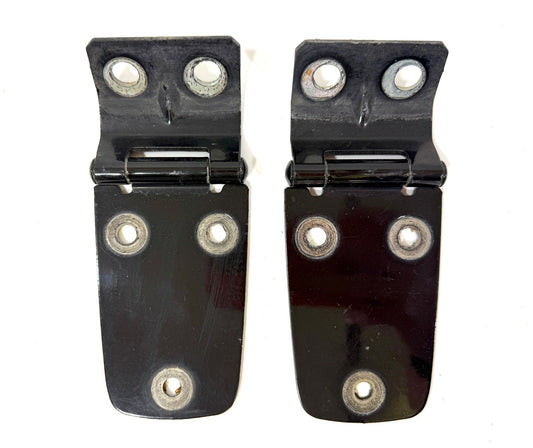 97-06 BLACK (PX8) Hood Hinge Factory OEM Pair Hinges Jeep TJ Wrangler0