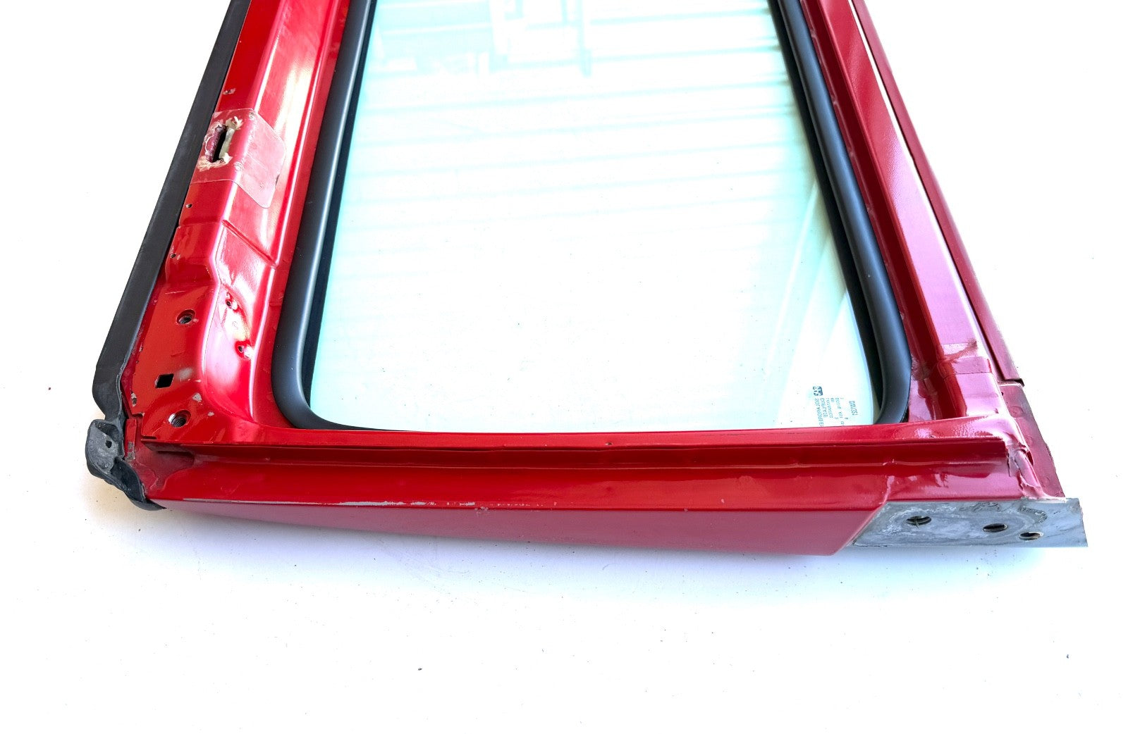 Windshield Frame Panel FLAME RED PR4 with Free Glass 97-02 Jeep TJ Wrangler10