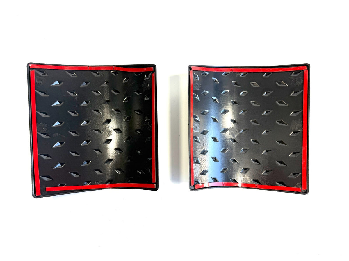 SET of Black Body Armor Side Cowl Cover For Jeep Wrangler JK 2007-20181