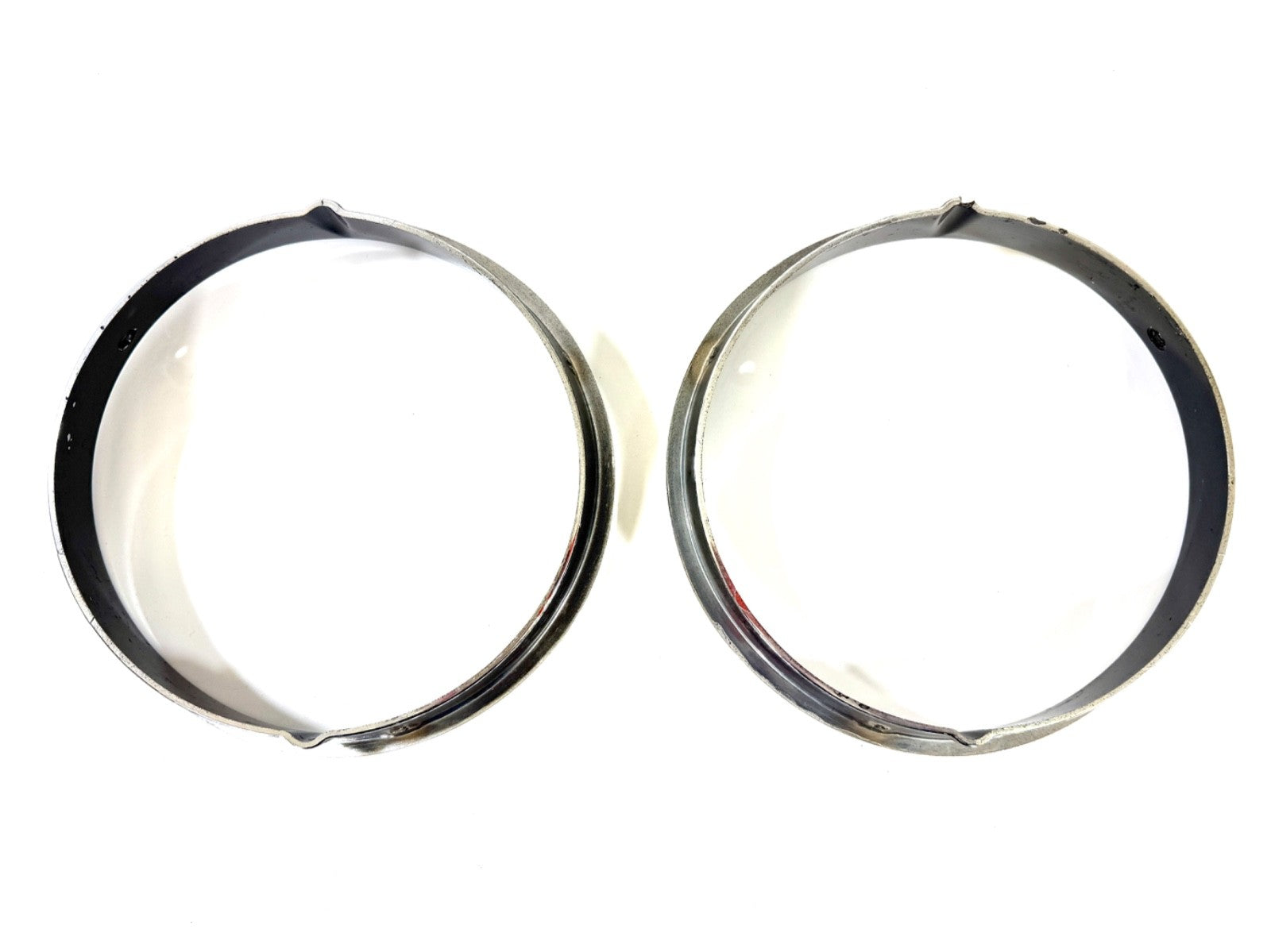 Jeep Wrangler TJ 1997-2006 OEM BLACK RH and LH Headlight Trim Rings Bezels5