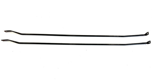 Jeep TJ Wrangler OEM Front Grill Support Rods PX8 BLACK 1997-20060