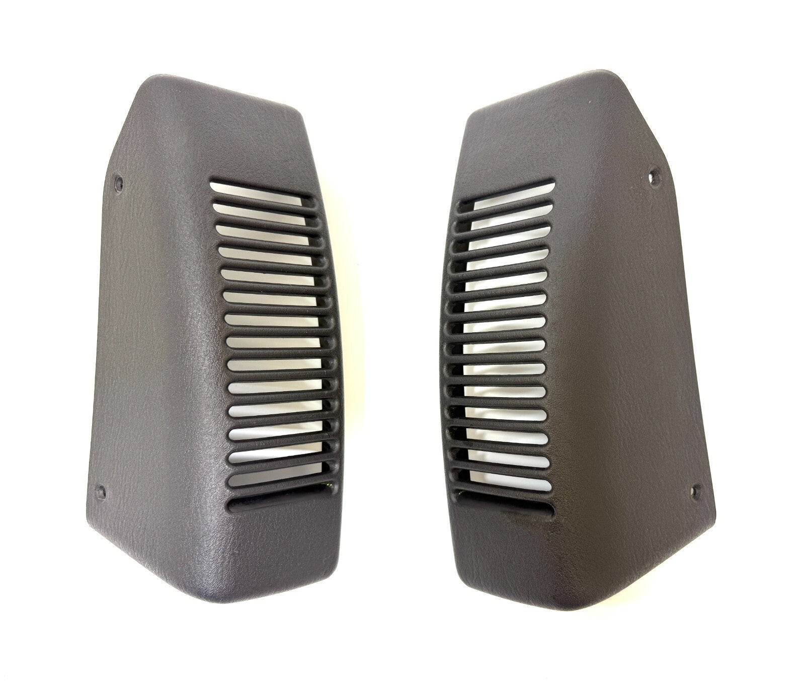 Jeep TJ Wrangler OEM Dash Speaker Grill Trim Panel Pair Black-Slate 1997-20060
