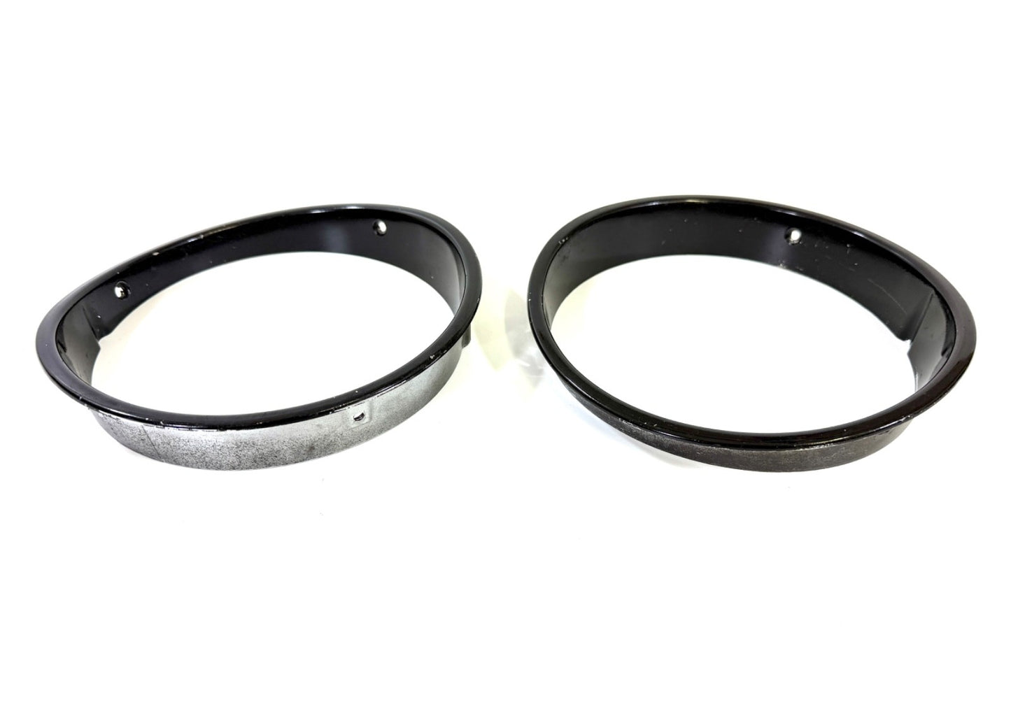 Jeep Wrangler TJ 1997-2006 OEM BLACK RH and LH Headlight Trim Rings Bezels2