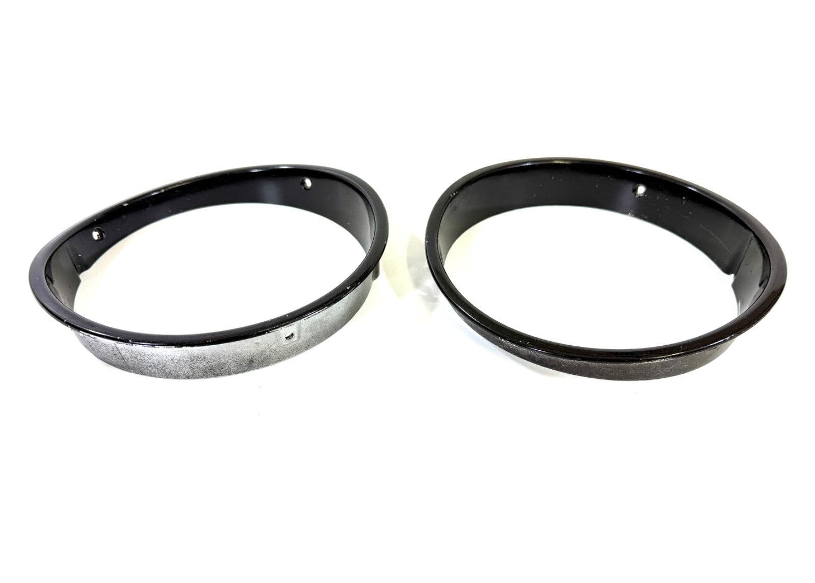 Jeep Wrangler TJ 1997-2006 OEM BLACK RH and LH Headlight Trim Rings Bezels2