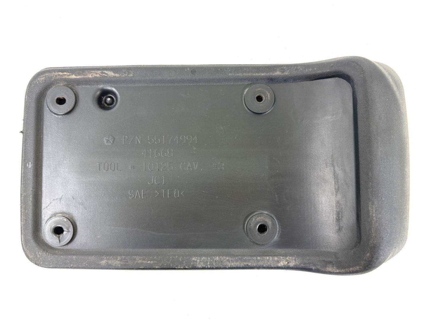 Jeep Wrangler TJ 1997-06 OEM Rear License Plate Bracket Holder Mount5