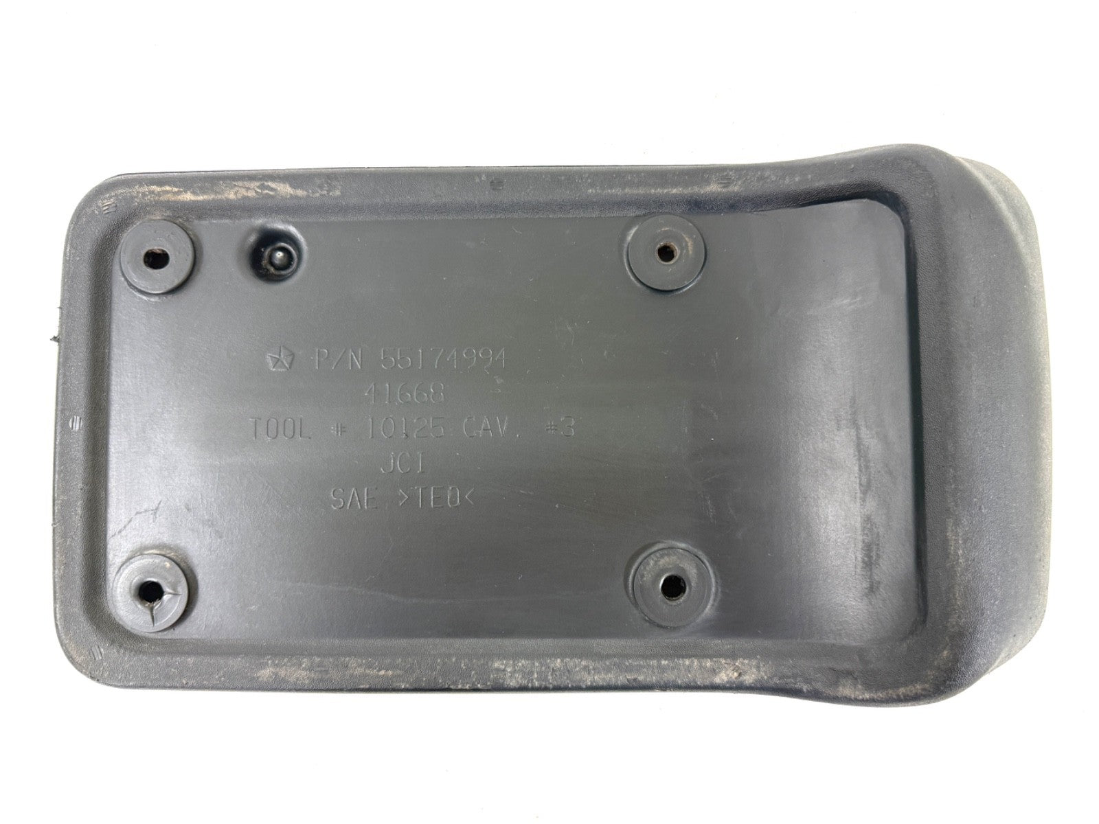 Jeep Wrangler TJ 1997-06 OEM Rear License Plate Bracket Holder Mount5